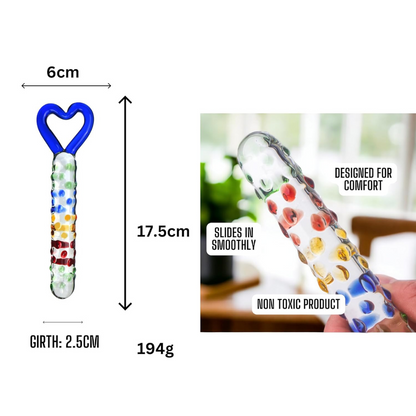 Plug Anal Cristal Dilatador Dildo Consolador