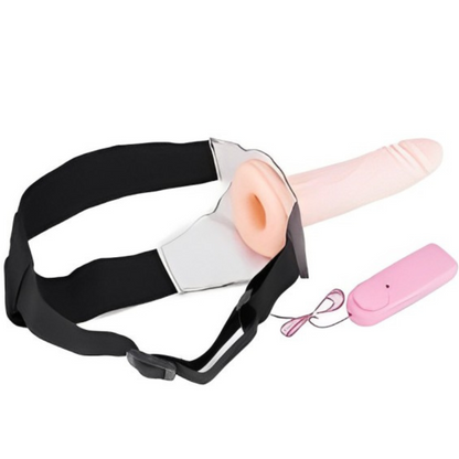Apolo - arnés cinto con vibrador 18cm