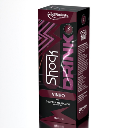 Shock Vino - Gel Íntimo Vibrador