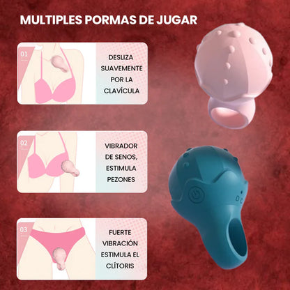 Daphne – Estimulador de Clitoris Anillo Vibrador USB 10 Velocidades