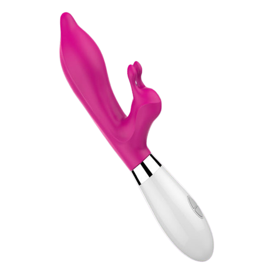 Tete - Vibrador Doble Rabbit Con Estimulador De Punto G A Pila