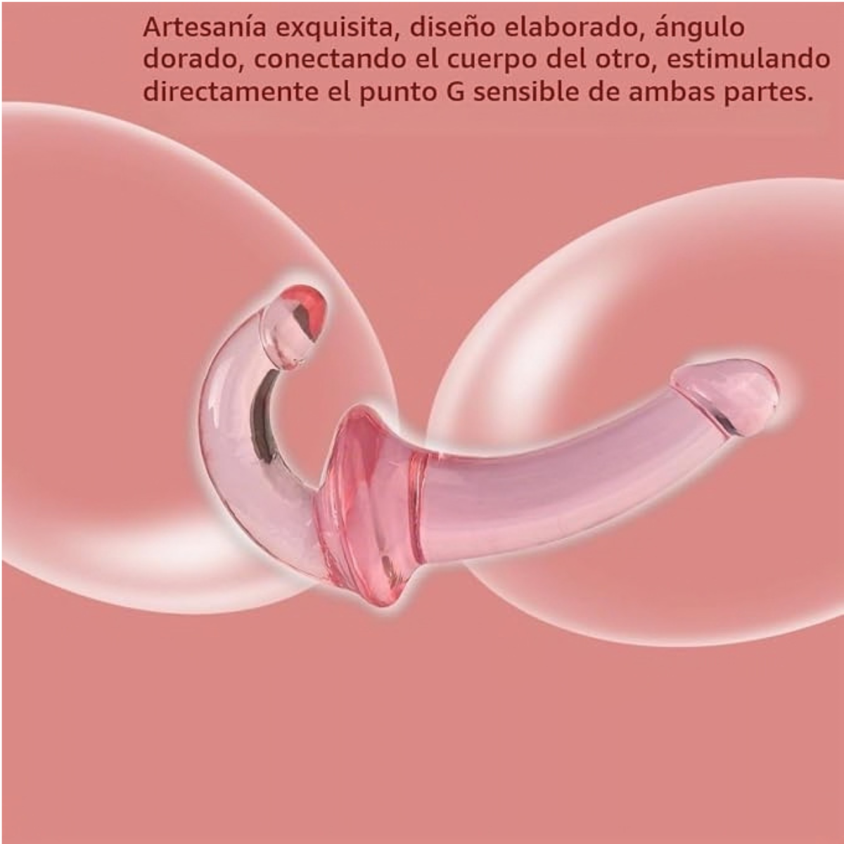 Riot - Dildo Doble con Estimulador Punto G