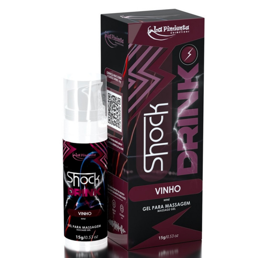 Shock Vino - Gel Íntimo Vibrador