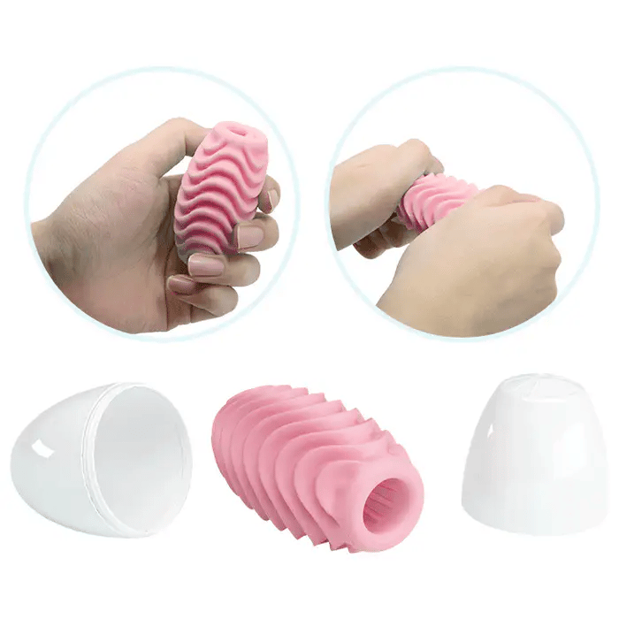 Huevo Masturbador - doble textura reversible