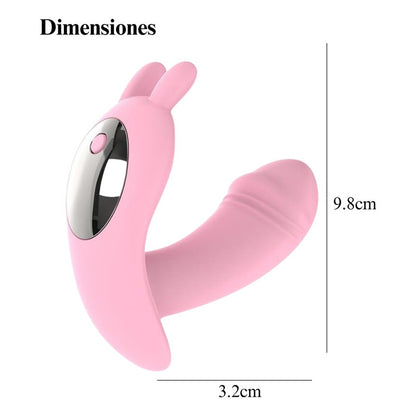 Sam - Vibrador Rabbit Recargable 10 Vibraciones USB