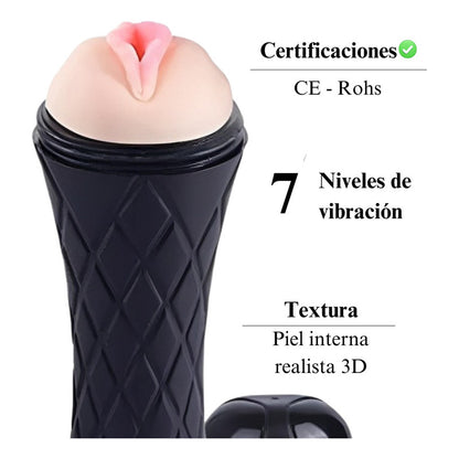 Patch - masturbador masculino control vagina multivelocidad