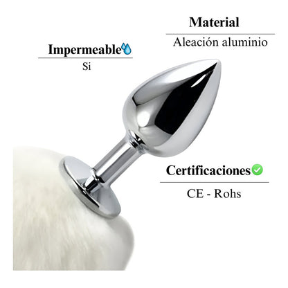 Romi - plug anal dilatador conejo 7cm