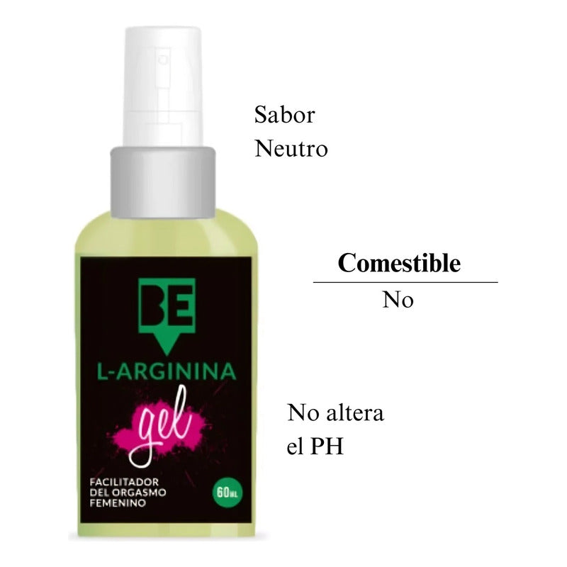 Gel Lubricante L-arginina - facilitador orgasmos femeninos