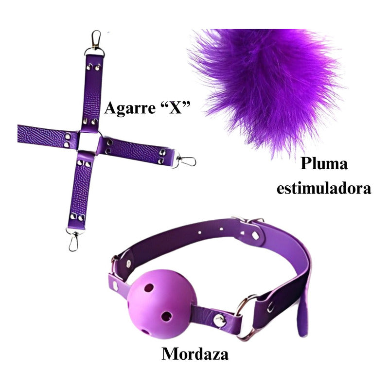 Euforia - kit 10 en 1 bdsm bondage