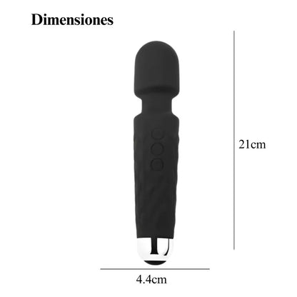 Kit Consolador Vibrador Punto G 10 Modos Y Vara Vibradora Usb