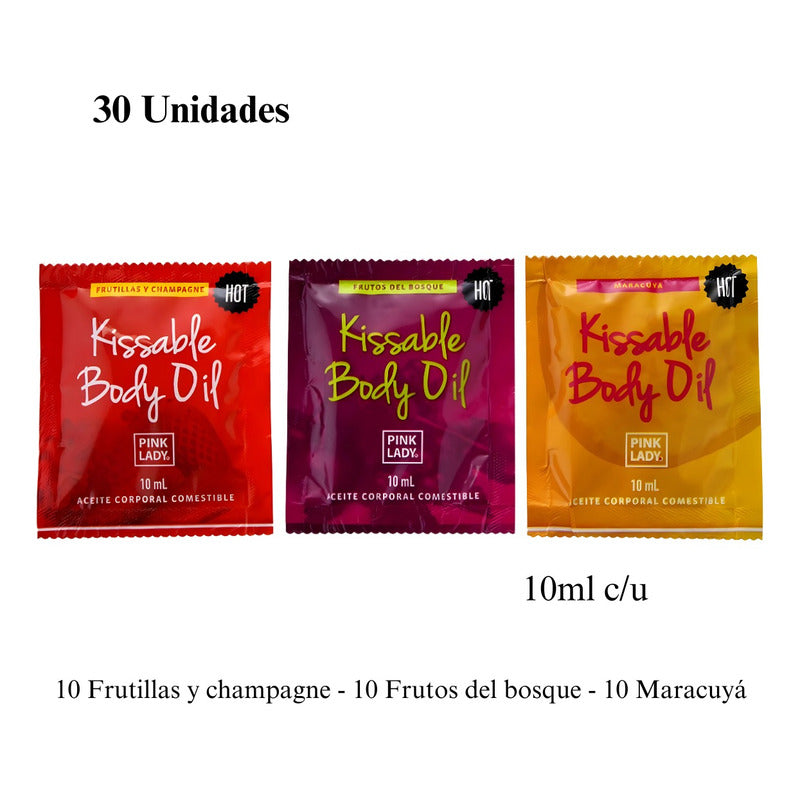 Lubricante comestible - vaginal anal masajes caja 30 unidades