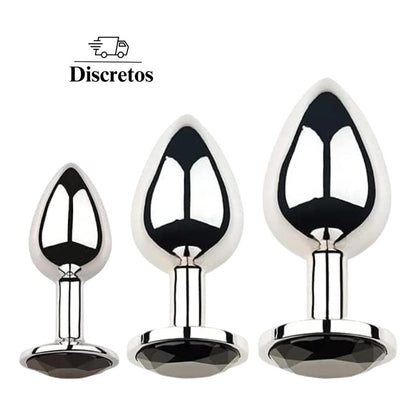 Onyx - kit plug anal dilatador 3 piezas