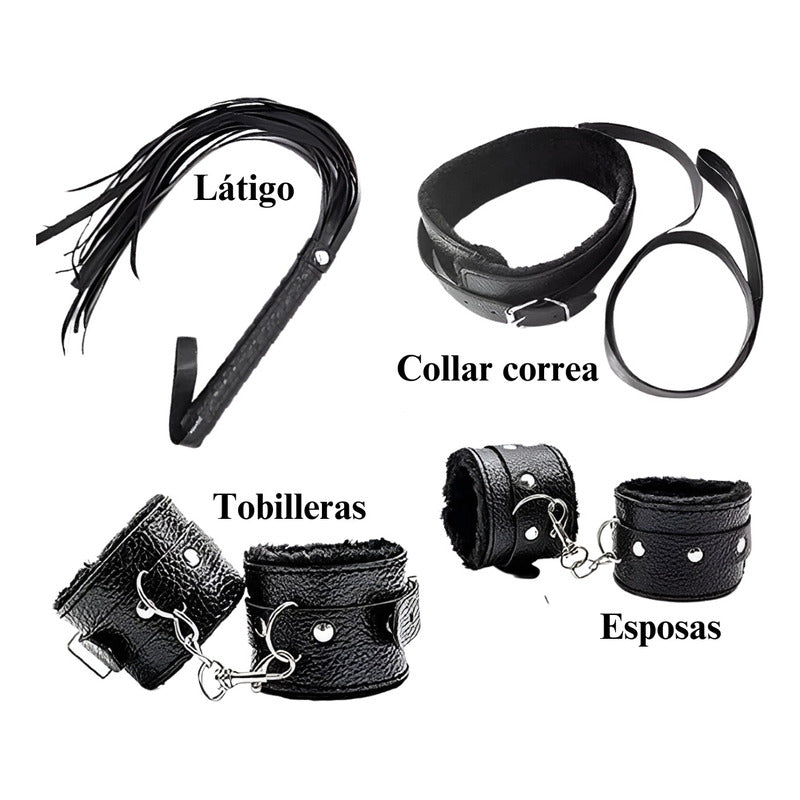 Euforia - kit 10 en 1 bdsm bondage