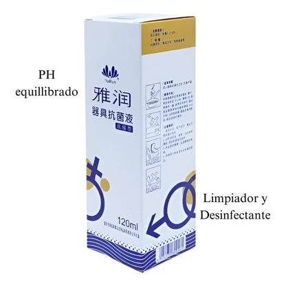 Limpiador - desinfectante juguetes sexuales 120ml