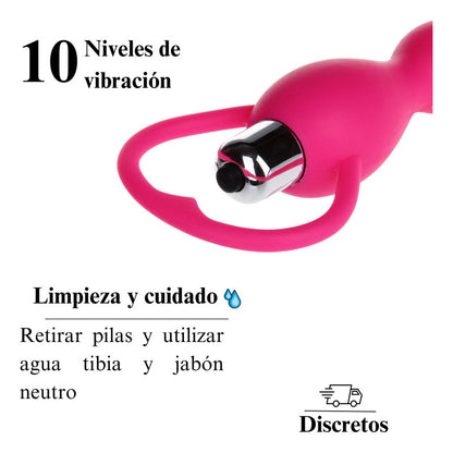 Ari - plug anal dilatador vibrador 18.5cm
