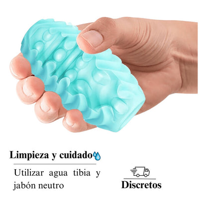 Huevo Masturbador - doble textura reversible