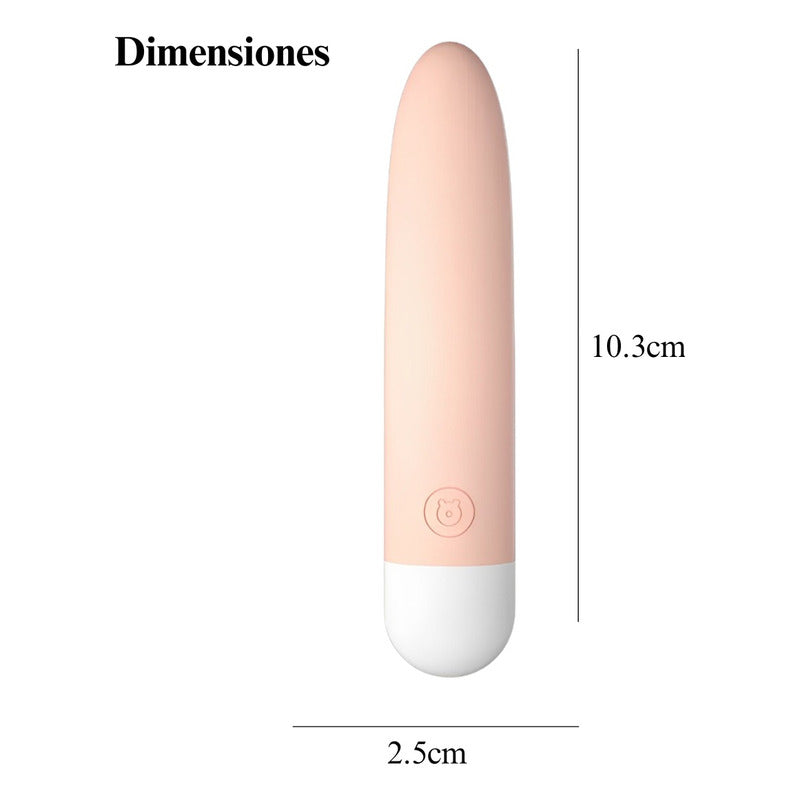 Fantasy - vibrador consolador bala multivelocidad