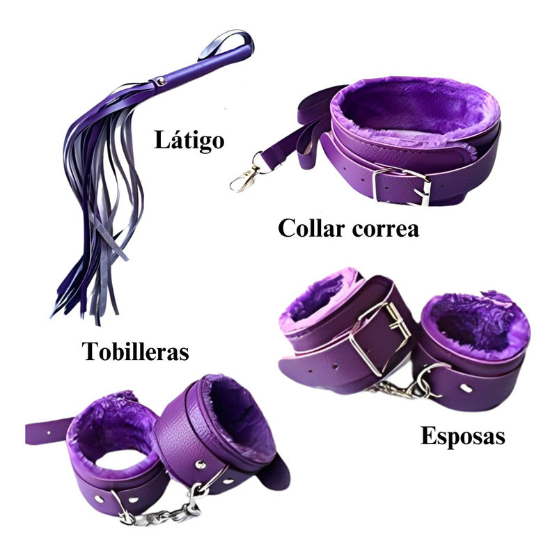 Euforia - kit 10 en 1 bdsm bondage