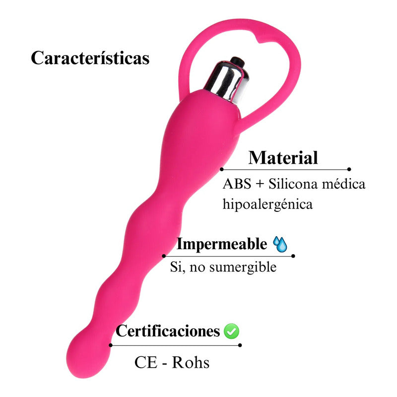 Ari - plug anal dilatador vibrador 18.5cm