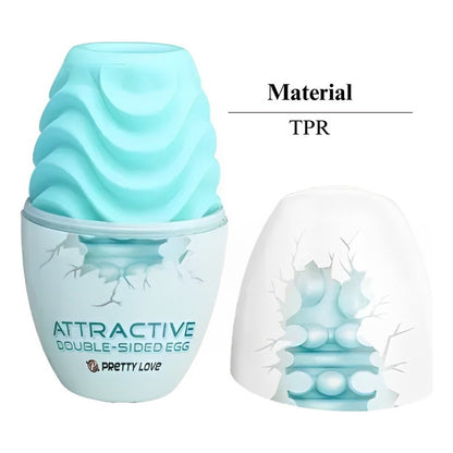 Huevo Masturbador - doble textura reversible