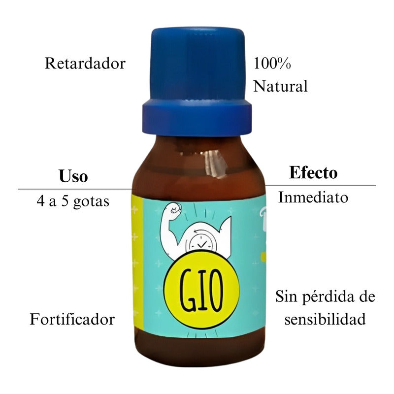 Gio - fortificador retardador engrosador de erección