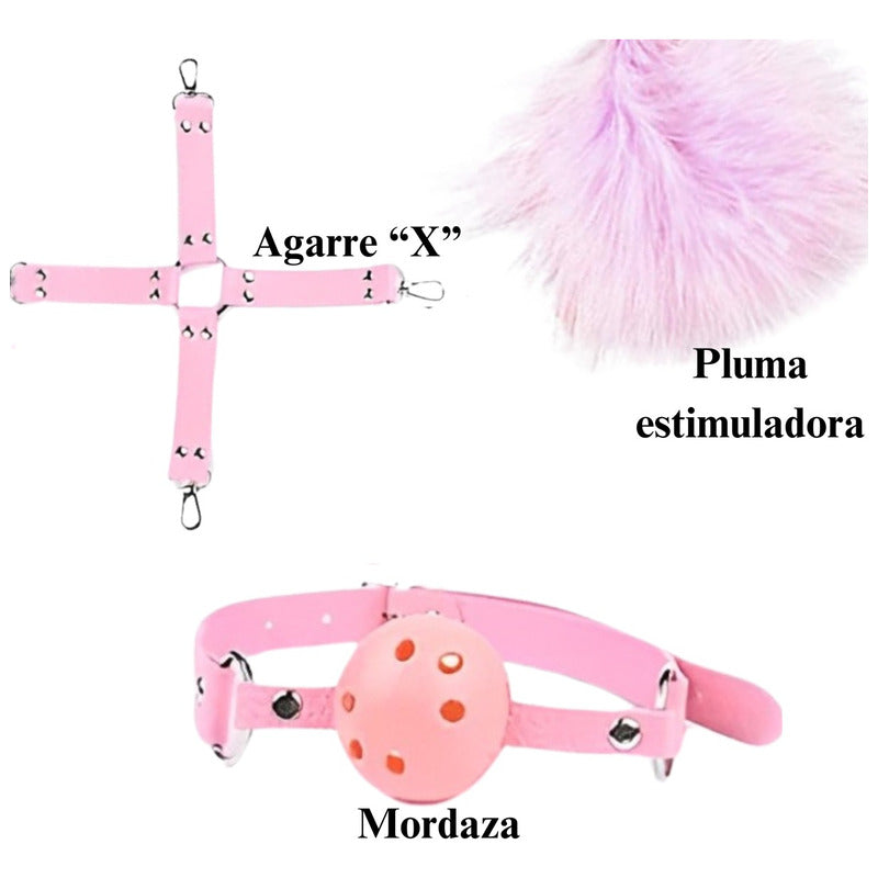 Euforia - kit 10 en 1 bdsm bondage