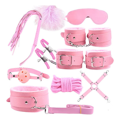 Euforia - kit 10 en 1 bdsm bondage