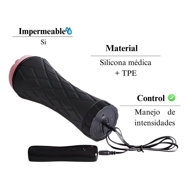 Patch - masturbador masculino control vagina multivelocidad