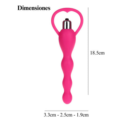 Ari - plug anal dilatador vibrador 18.5cm