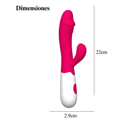 Zoe - vibrador consolador multivelocidad de clítoris usb