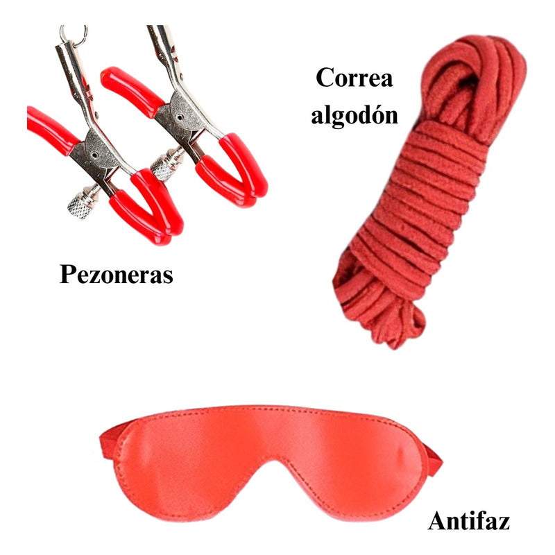Euforia - kit 10 en 1 bdsm bondage