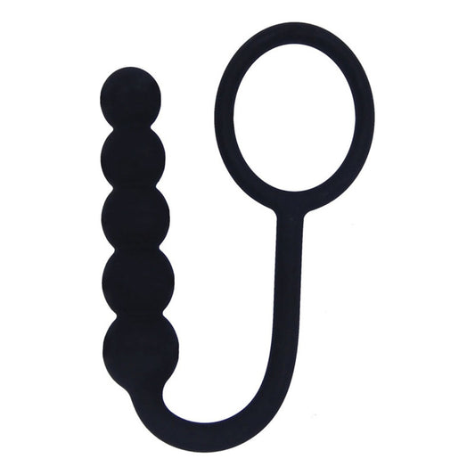 Plug Anal Progresivo con Anillo – Exploración Suave y Segura