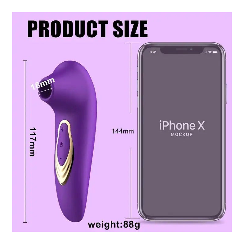 Succionador de clítoris vibrador carga Usb