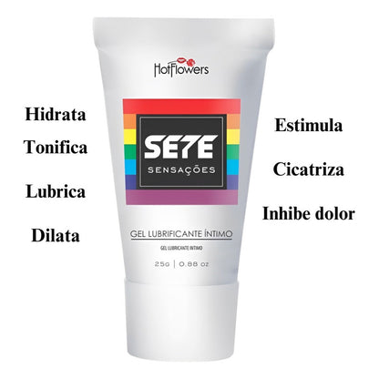 Siete sensaciones - gel lubricante agua
