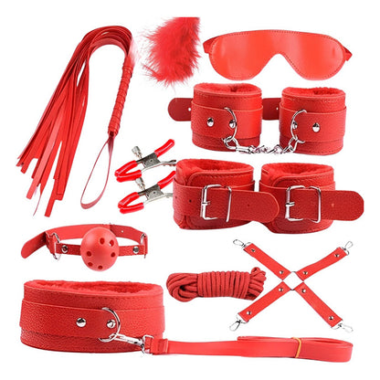 Euforia - kit 10 en 1 bdsm bondage