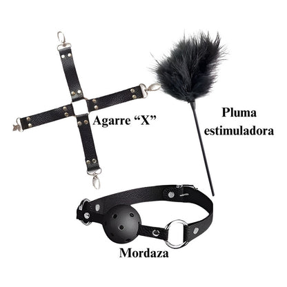 Euforia - kit 10 en 1 bdsm bondage
