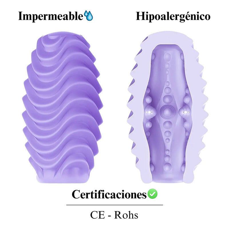 Huevo Masturbador - doble textura reversible