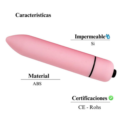 Martina - vibrador consolador bala multivelocidad