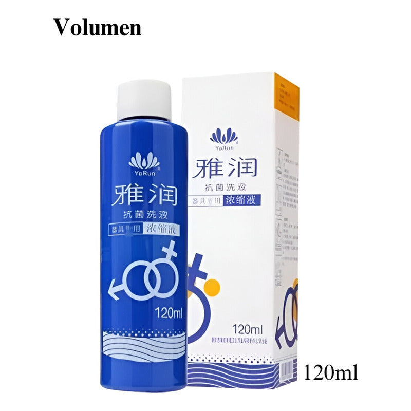 Limpiador - desinfectante juguetes sexuales 120ml
