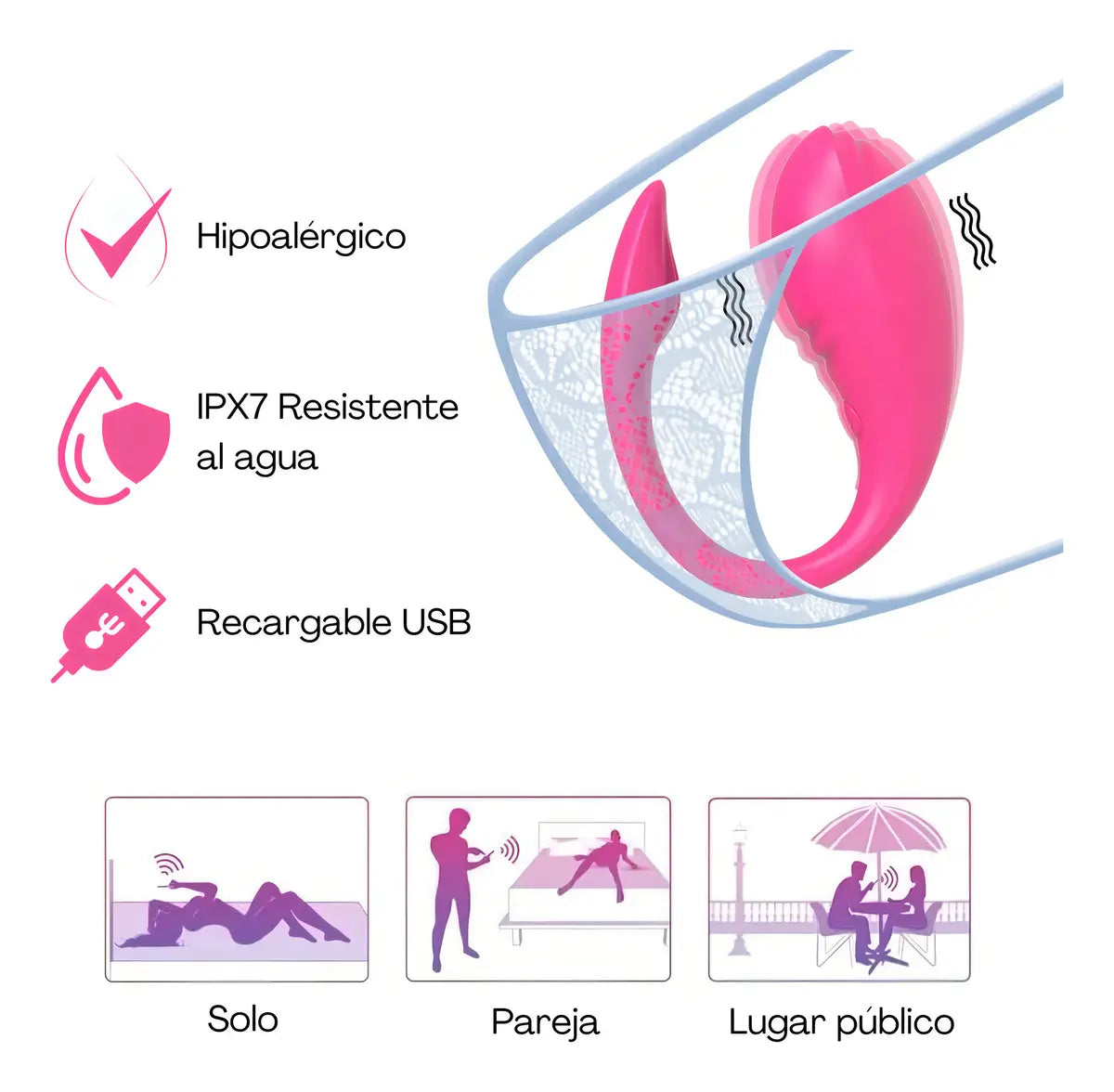 Linka – Vibrador con App Bluetooth para Clítoris y Punto G