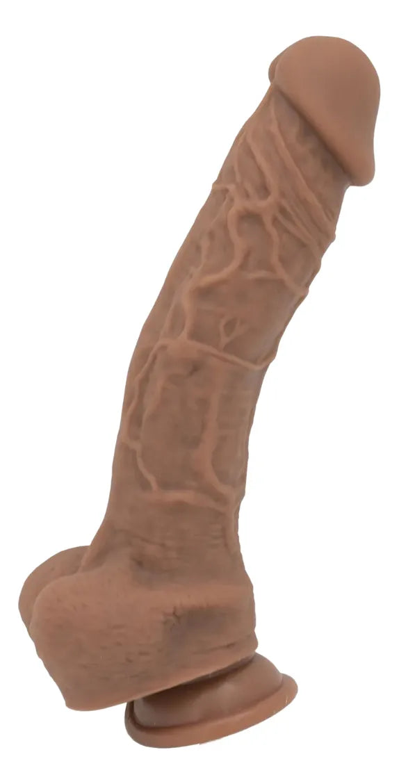 Alex – Pene Realista con Escroto, Venas y Ventosa 24 cm