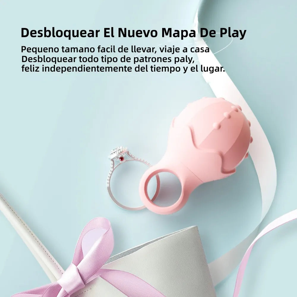 Daphne – Estimulador de Clitoris Anillo Vibrador USB 10 Velocidades