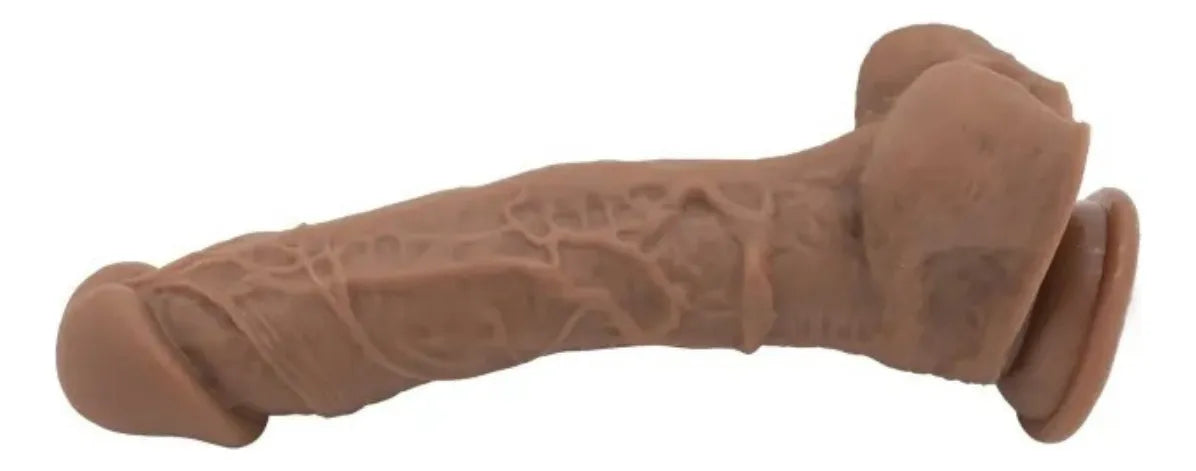 Alex – Pene Realista con Escroto, Venas y Ventosa 24 cm