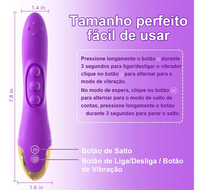 Nero - Vibrador con Pulsión Recargable USB