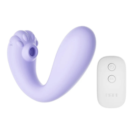 Vibrador y Succionador con Control Remoto