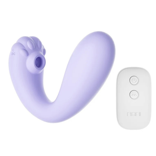 Vibrador y Succionador con Control Remoto