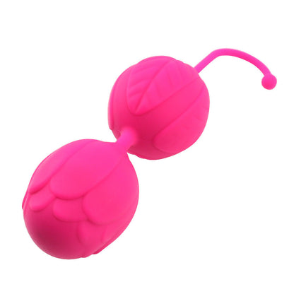 Bola China Con Forma De Flor Silicona Ejercitador Kegel