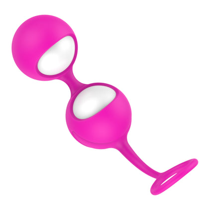 Bola China de Silicona Médica Doble | Entrenamiento Piso Pélvico Impermeables