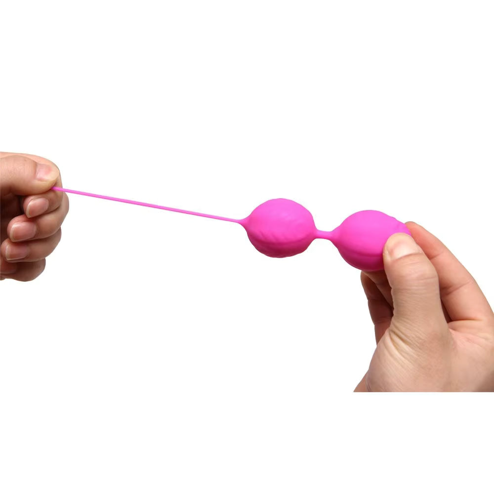 Bola China Con Forma De Flor Silicona Ejercitador Kegel
