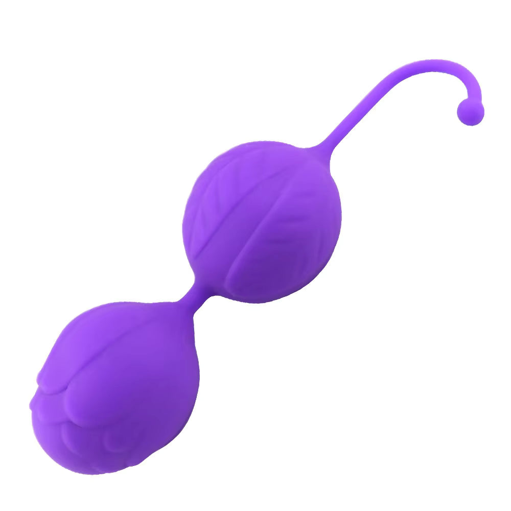 Bola China Con Forma De Flor Silicona Ejercitador Kegel